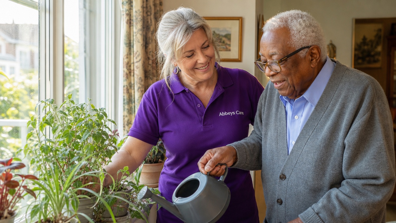 Abbeys Care home care service in Stratford and Newham